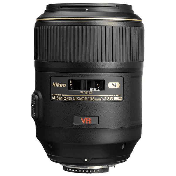 Buy Nikon AF-S VR NIKKOR 105mm f/2.8 - f/32 Micro Prime Lens for